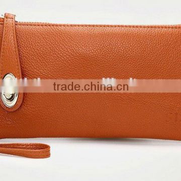 2016 china cheap fashion colorful genuine leather purses,leather purse with personalized logo