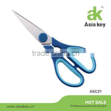 High quality multifunction kitchen plastic handle stainless steel scissors                        
                                                Quality Choice