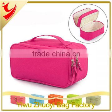 300D Polyester Travel Bag for Bra and Clothes in Two Layers