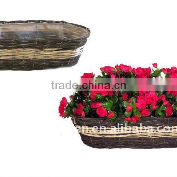 Rattan Split Patio planter - Floor planter - Rattan Split Flower pot