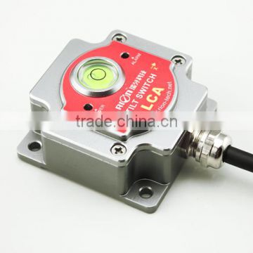 Single axis or dual axis high accuracy tilt threshold warning switches