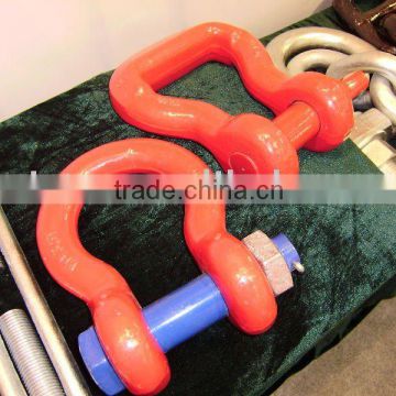red color bow shackle