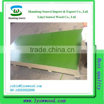 hardwood core E1 grade plywood one side with HPL coated