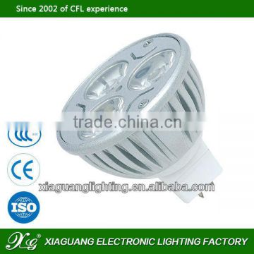 MR16/GU10/E27/B22 7W LED Light Spotlight led crystal downlight 6400k/3000k indoor led spot light