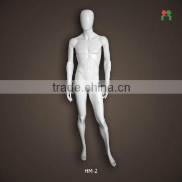 Fashion design Fiberglass male mannequin for display high-end dummy doll male on sale male bust dummy doll HM-2