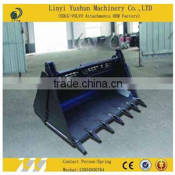 4 in 1 bucket for wheel loader