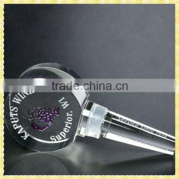 Imitation Wholesale Crystal Wine Stoppers For Home Decoration