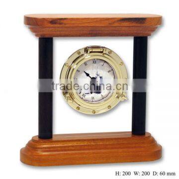 Nautical Porthole Desk Clock