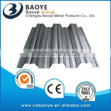 Baoye YX51-260-780 galvanized floor deck thickness 1.0mm