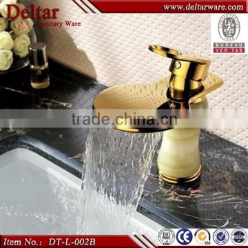 natural stone waterfall faucet, fashionable basin tap,new design faucet