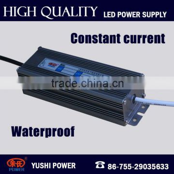 constant current waterproof DC30-54V 80W 1500mA led driver