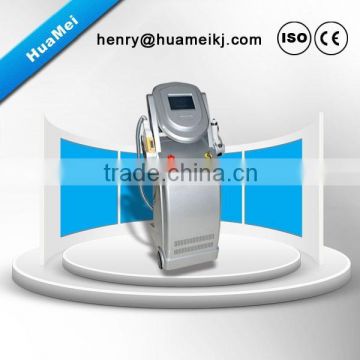 CE approved IPL machine with double handpieces for permanent hair removal/acne/pigmentations