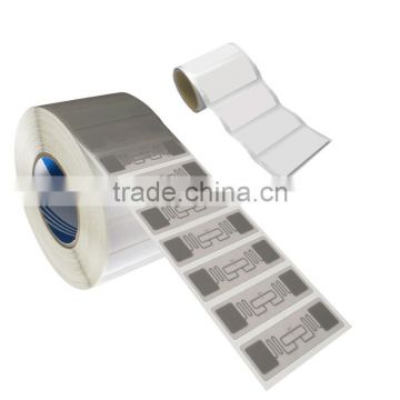 Rolling package rfid dry/wet inlay