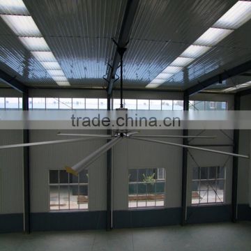 HVLS Big Industrial Air Cooling Ceiling Fan Europe
