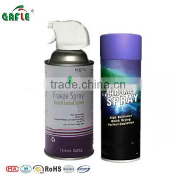 industrial OEM quick-freezing gas freezing spray in 400ml can