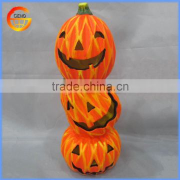 Wonderful ceramic pumpkin halloween decoration