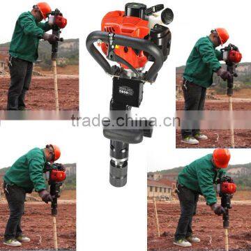 Heavy Duty Mini Gasoline Hammer Post Piling Machine Portable Petrol Driven Star Picket Driver