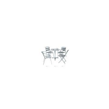 outdoor furniture,leisure furniture,Aluminum Chair+table,stainless steel tabel WBL-1  3DL-2