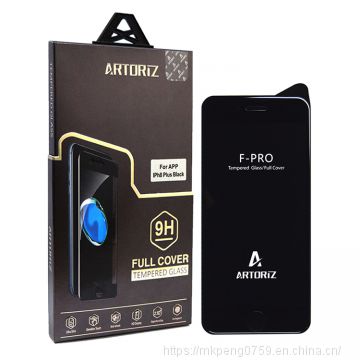 Artoriz Premium 9h screen protector tempered glass for iphone xs max IPH7/8 PLUS flexible film 2.5d Sample Available OEM ODM Acceptable