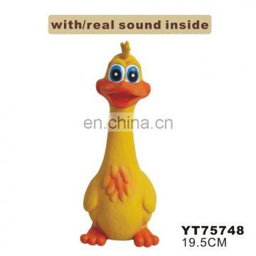 Durable Private Label Designer Dog Duck Toys Squeaky For Dog