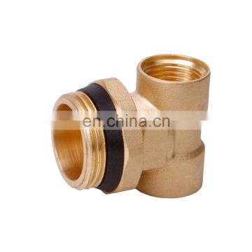 Male Tee Brass Pipe Fittings for Radiant Heating system