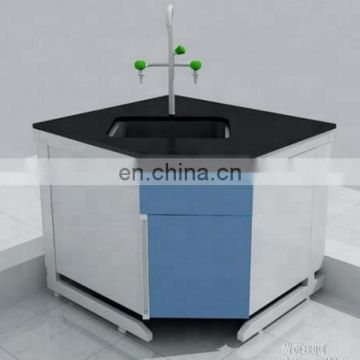 Best Selection for University Laboratory Used Steel and Wood Material Laboratory Chemical Bench lab bench top