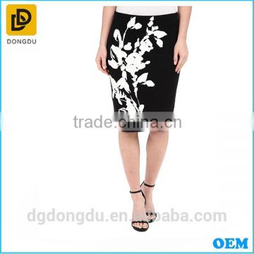 2016 Hot Sale Wholesale High Quality Latest Design Printed Sexy Skirt