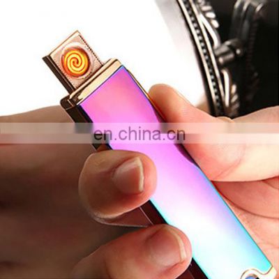 2019 New product STY-084 heating coil windproof usb electric lighter