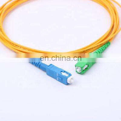 Fiber patch cord SM 9/125 G652D G657A Factory Price sc upc-sc apc fiber optical patchcord