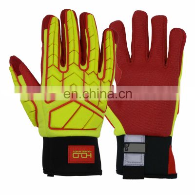 HANDLANDY Multipurpose Heavy Duty Mechanics Anti-Impact Safety Gloves oil and gas gloves