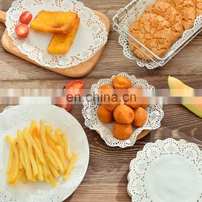 The bottom of the plate steamer greaseproof paper designed in China for fried food