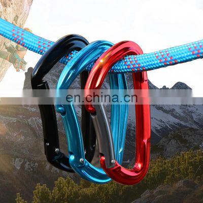 JRSGS Hot Sale 23KN SaFety Snap Hook 7075 Aluminum Carabiner Climbing Hook For Fall Protection S7101A
