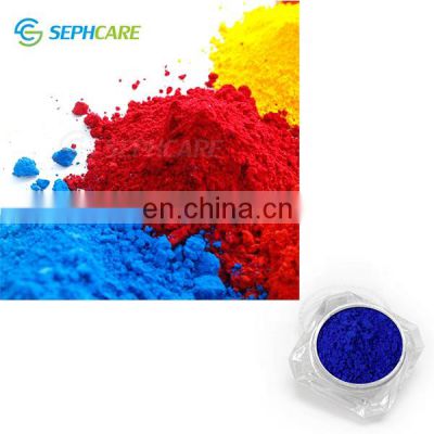 Sephcare wholesale powder pigment Iron Oxides Ultramarine Blue color for makeup and nail polish