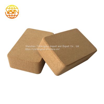 High Density Cork Yoga Blocks Yoga Brick Eco Friendly Custom High Density