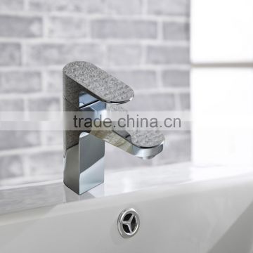 Small High End Modern Brass Bathroom Water Tap