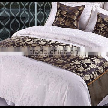 hotel and home used bed decorates bed throw and bed linen