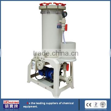 ShuoBao long life durable electroplating filtration machine