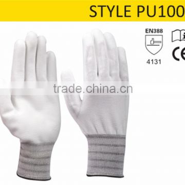 Seamless Oil-Proof Light Duty Crystal Gloves