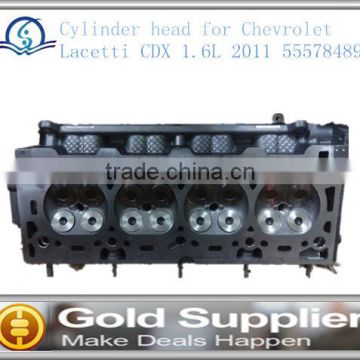 Brand New completed cylinder head for Chevrolet Lacetti CDX 1.6L 2011 55578489 with high qulity and low price.