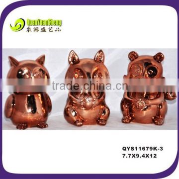 Harvest indoor Home decoration resin owl statues