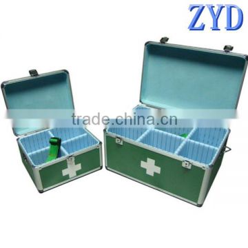 Easy carrying aluminum household medical tool box ZYD-YY0724