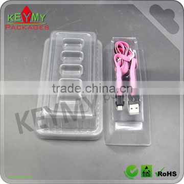 clear PET blister pack cd blister tray supplier