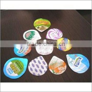 Aluminum foil seal liner for plastic yogurt cup lid Jar, Bottle Cap Induction Seal Liner