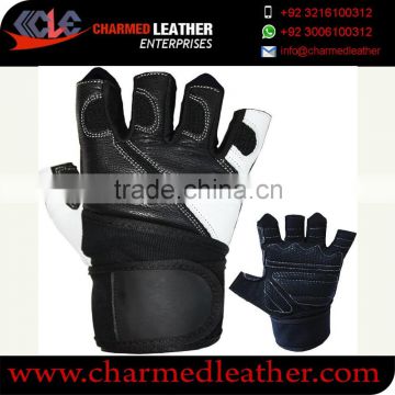 CLE-7757 custom bodybuilding fingerless weight lifiting gloves gym gloves