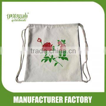 Canvas drawstring bag