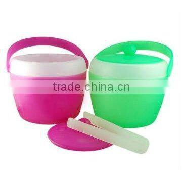 16x19.5CM Top Quality Plastic Ice Bucket Set with Promotions