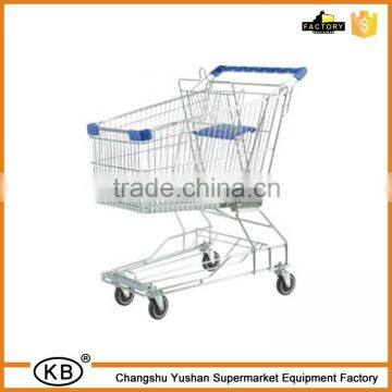 125L Asian Type Supermarket Shopping Carts