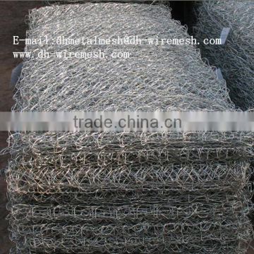 Galvanized Iron Wire Material and Cages,Flood Control Embankment Application gabion basket(pvc coated)