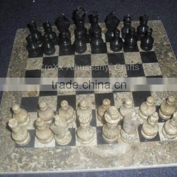 Coral Marble Chess Set