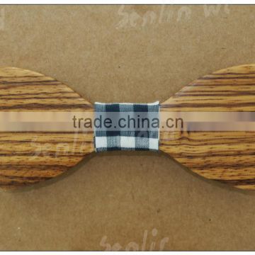 ZEBRA wooden bow ties